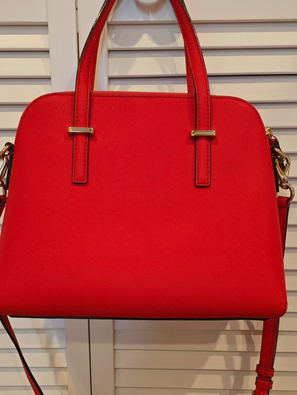 kate spade New York Pink Saffiano Dome Satchel